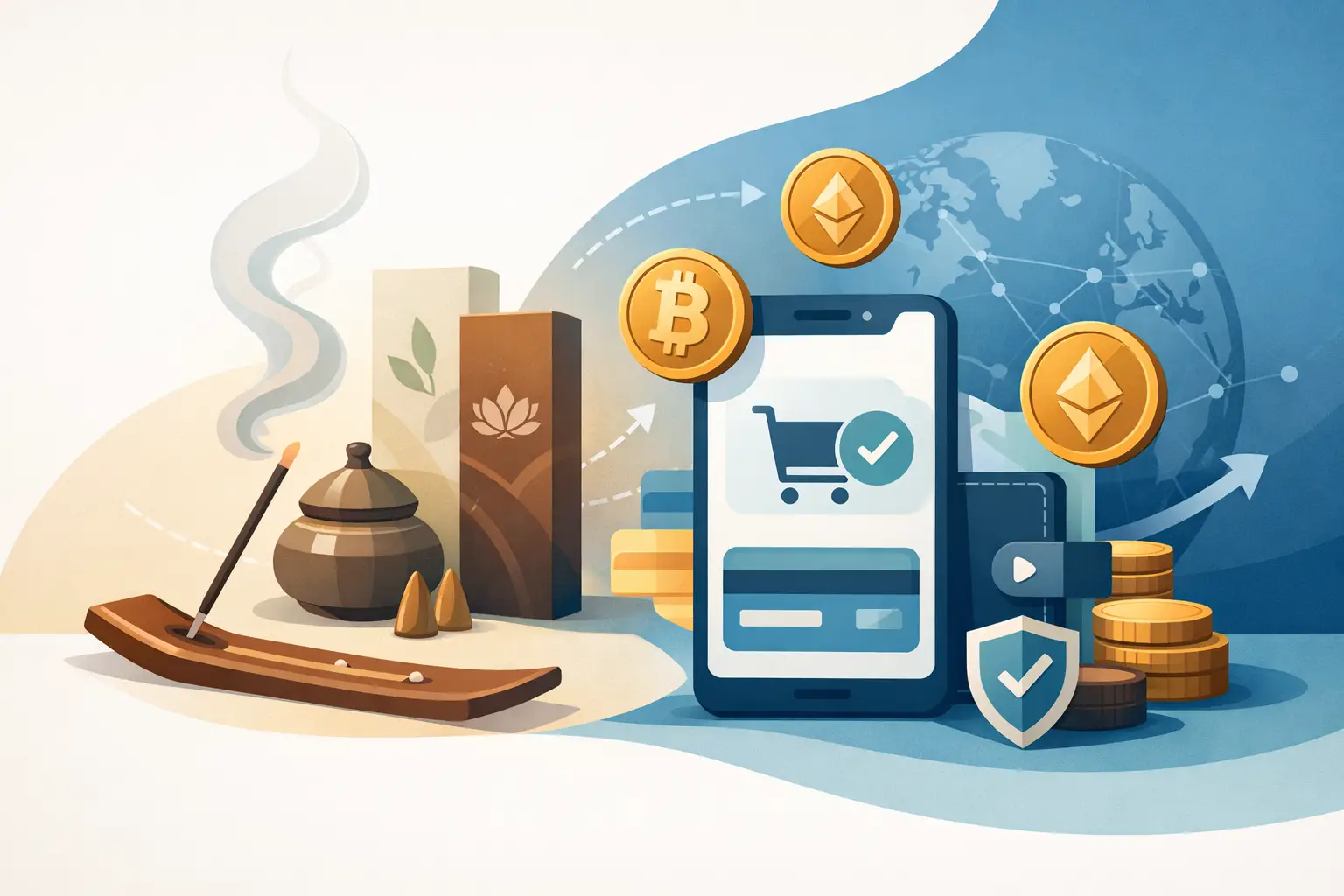Buy Incense With Crypto Without the Hassle