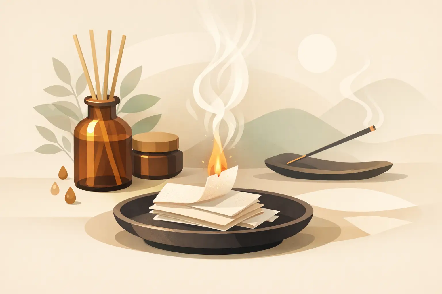 What Is Infused Paper Incense?